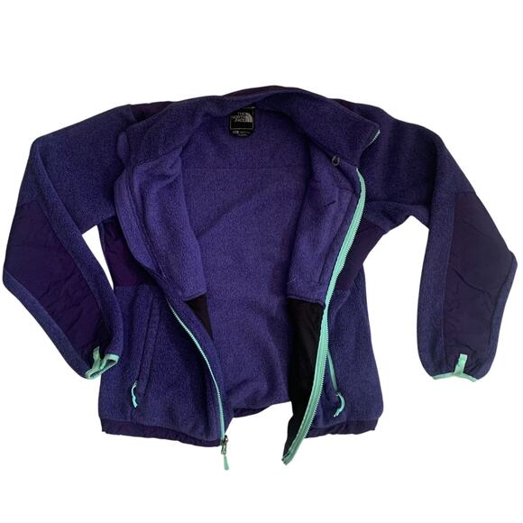 The North Face Women's Size M Denali Fleece Full Zip Purple Polartic Jacket - Picture 7 of 16